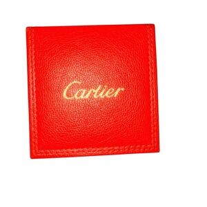 Cartier Jewellery Watch Storage Box Red Case